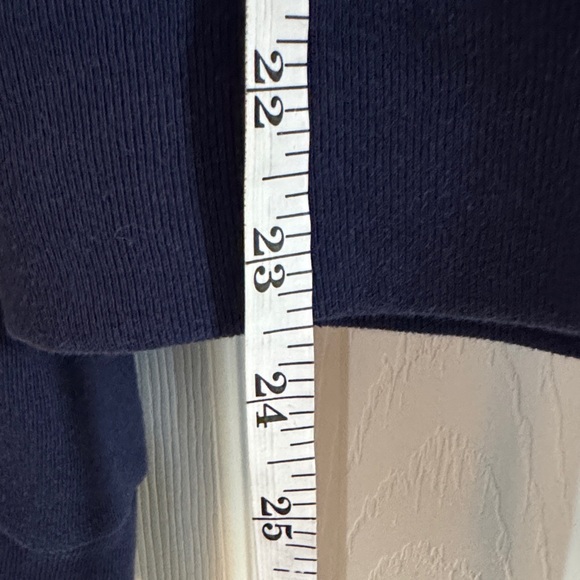 Victoria’s Secret PINK Zip-Up Hoodie – Navy Blue, Size M - Picture 3 of 7